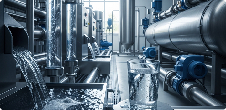 Drinking and process water