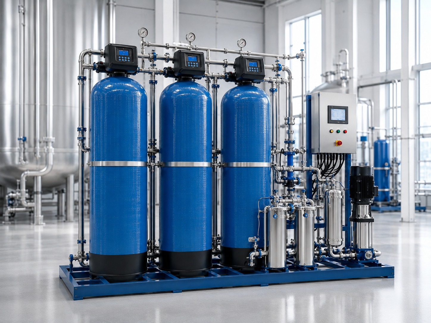 Integrated water treatment system